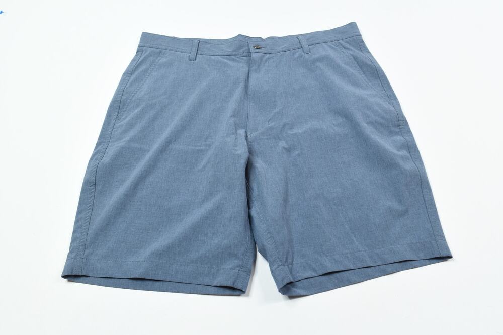 FootJoy Golf Shorts Mens 35 Steel Blue Classic Fit Lightweight Stretch